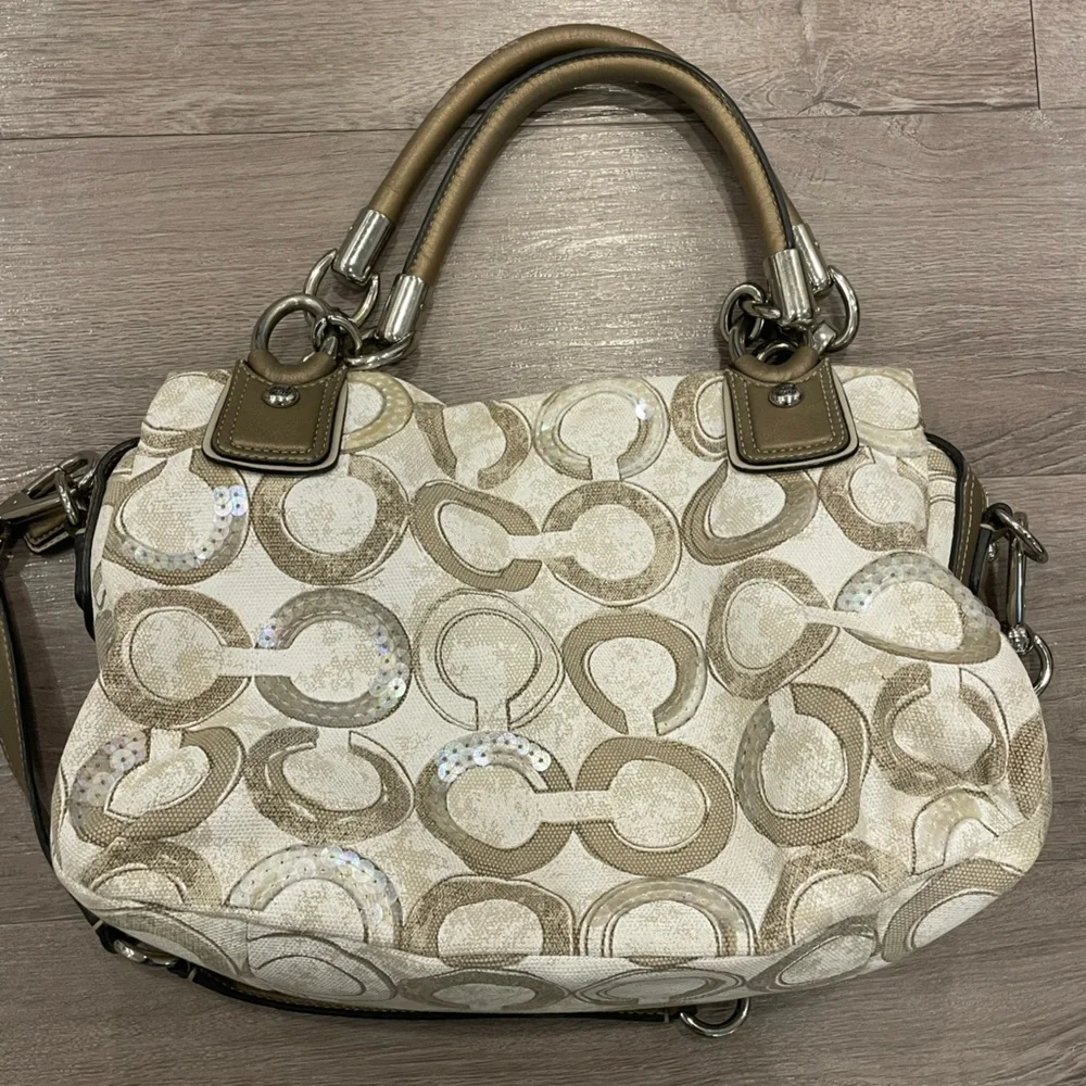 Coach KRISTIN SEQUINS Handbag - Picture 13 of 16